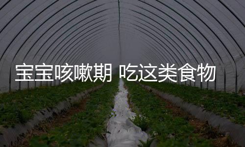 宝宝咳嗽期 吃这类食物等于是砒霜